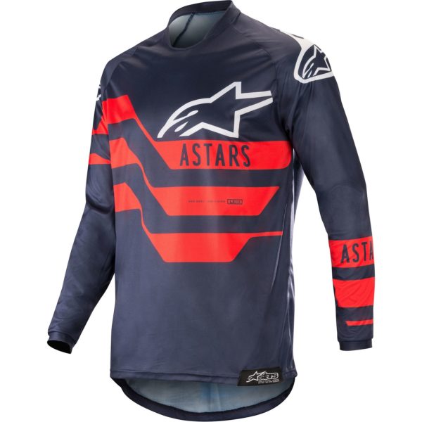 Alpinestars Racer Flag Jersey - Blue/Red