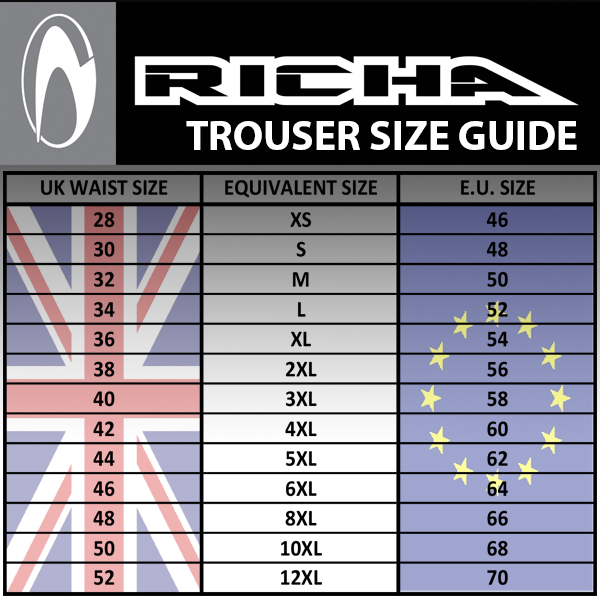 Richa sales waterproof trousers