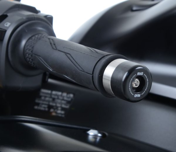 R&G Bar End Sliders for Honda Crossrunner '11-, Triumph Explorer 1200 '12-, Yamaha YZF-R6 '17- and Suzuki V-Strom 250 '17-