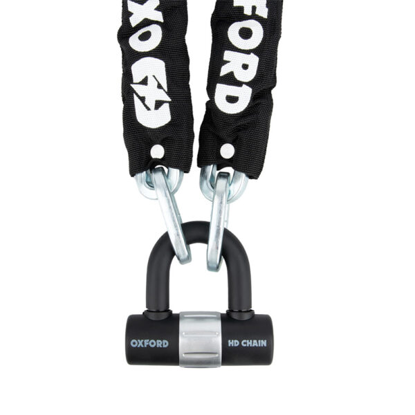 Oxford HD Chain and Lock - 9.5mm Link 2.0M Length