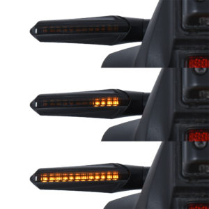 Oxford Nightrider LED Indicators - Black (Including 2 Resistors)