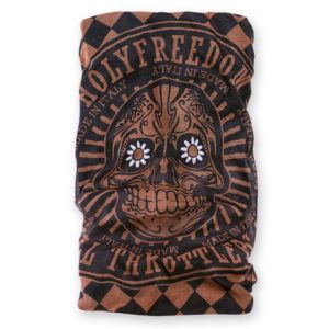 Holy Freedom Neck Tube - Golden Skull