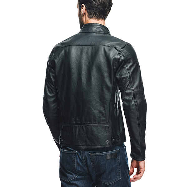 Dainese Mike 3 Leather Jacket - Black - Doble Direct