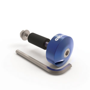 Oxford bar Ends - Bar End Weights - Blue