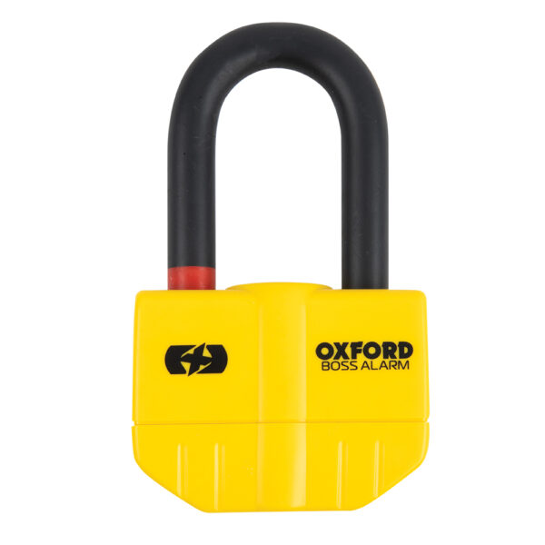 Oxford Boss Alarm - 14mm Disc Lock Yellow