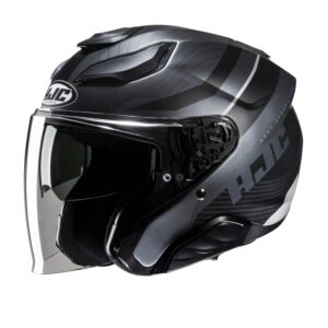 HJC F31 Open Face Helmet - Naby Black